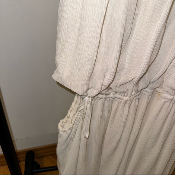 ADEAM WHITE LONG DRESS WITH CUTOUTS SAMPLE SIZE - Picture 4 of 16